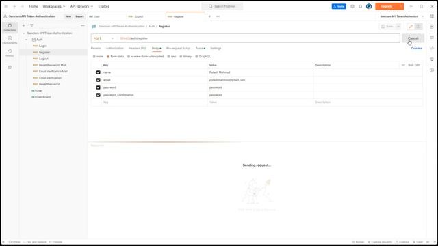 13. Verification email send when user registration (Laravel Sanctum API Token Authentication) смотреть онлайн