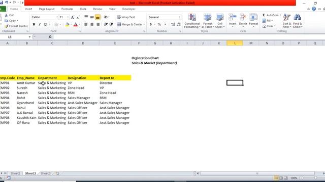 How to Make an Organizational Chart in Excel - Tutorial | OPRC | INSTANT ORG CHART IN EXCEL смотреть онлайн