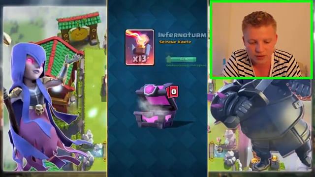 [Facecam]- XXL (Magical) CHEST OPENING- Let's play Clash Royale [German/ Deutsch] смотреть онлайн