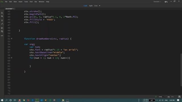 Analog Clock Using Html & CSS & JavaScript (2020) смотреть онлайн
