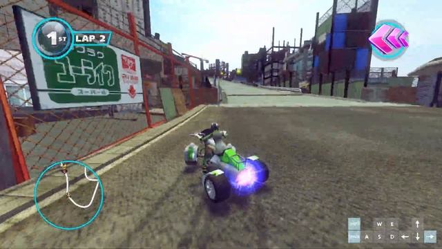 Sonic & All-Stars Racing Transformed (PC) - Shibuya Downtown Single Race - 2:30.95 смотреть онлайн
