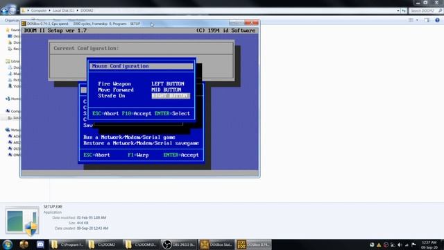 Vanilla Doom DOSBox Tutorial: Setup, Playing WADs and DEHs смотреть онлайн