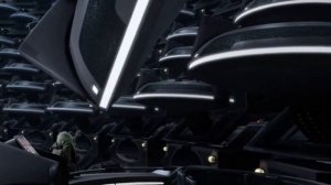 Магистр Йода против императора Палпатина клип