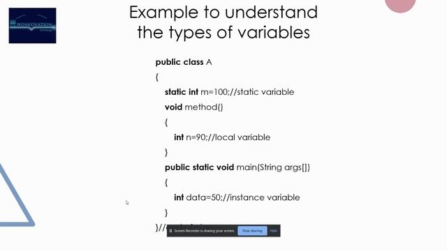 Java Session 3-Variables смотреть онлайн