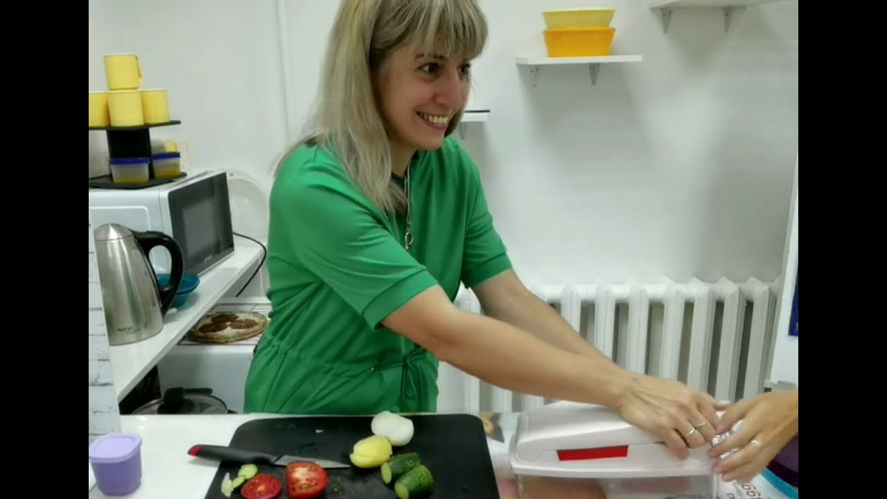 Овощерезка Пресс-компакт Tupperware. Тестирование и лайф-хаки смотреть онлайн