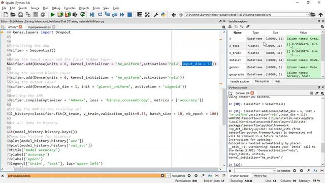 Tutorial 17- Create Artificial Neural Network using Weight Initialization Tricks смотреть онлайн