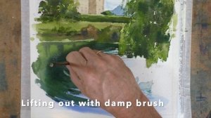 How to Paint a Manor House in Watercolour by Paul Clark
