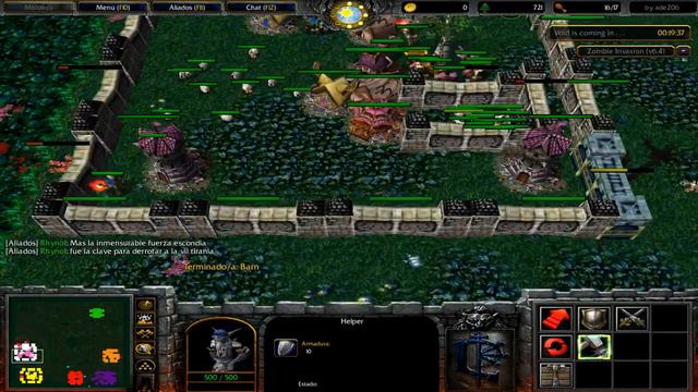 ¿SE PODRÁ PASAR ESTE MAPA? |ZOMBIE INVASION - WARCRAFT III смотреть онлайн