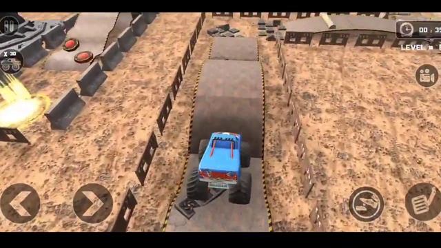 Monster Truck Drive Challenge 3D Car Games - 4x4 Monster Car Driving - Android Gameplay смотреть онлайн