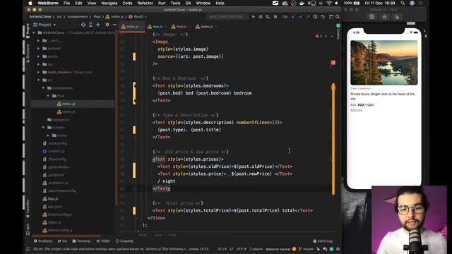 ? Build the Airbnb app in React Native [ Tutorial for beginners ] смотреть онлайн