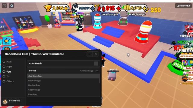 [FREE UGC!] Thumb War Simulator OP SCRIPT смотреть онлайн