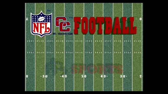 NFL Coaches Club Football (1993) Intro, Via SCP-55 (MT-32 Emulation)
