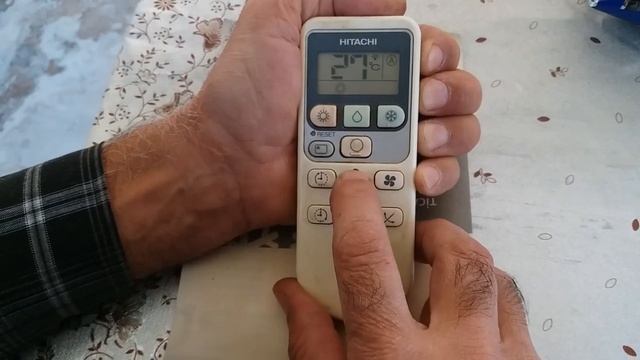 HITACHI kondisionerinin isti və soyuq rejimlərinə keçirilməsi смотреть онлайн