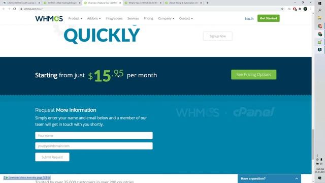 WHMCS v8.1 Latest Version Script || Whmcs With Lifetime License Key || Install Whmcs hosting theme смотреть онлайн