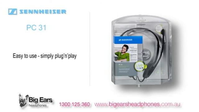 Sennheiser PC 31 Headphone Overview Video смотреть онлайн