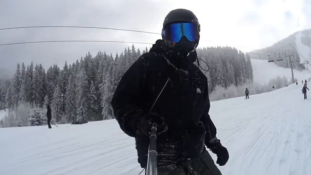 Банско Болгария горка. 2018 Моя первая съемка селфи палкой. Bulgary Bansko. смотреть онлайн