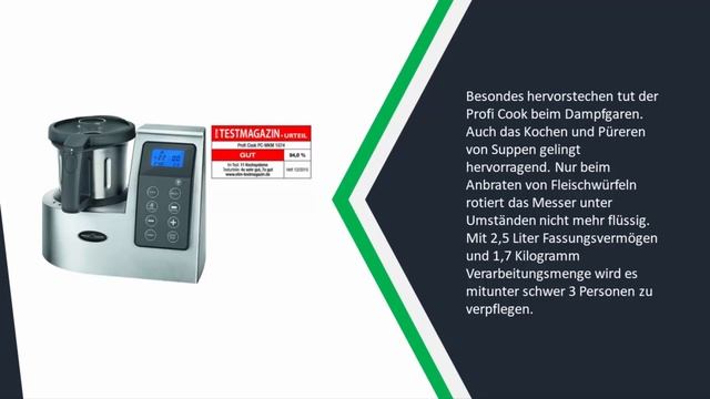 Besten Küchenmaschine mit Kochfunktion Test - Updated смотреть онлайн