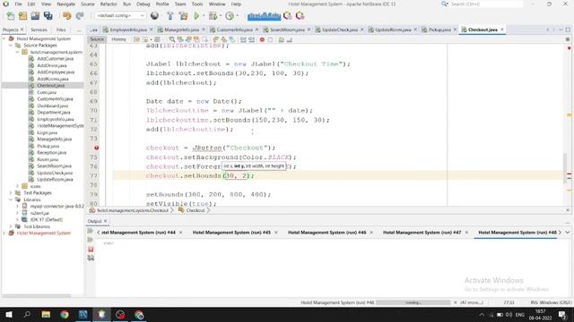 17/17 - Hotel Management System | Java Project | Creating Checkout Class | END смотреть онлайн