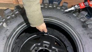 Как надеть шину на диск с БЕДЛОКом. Бедлок Сборка cst cl18