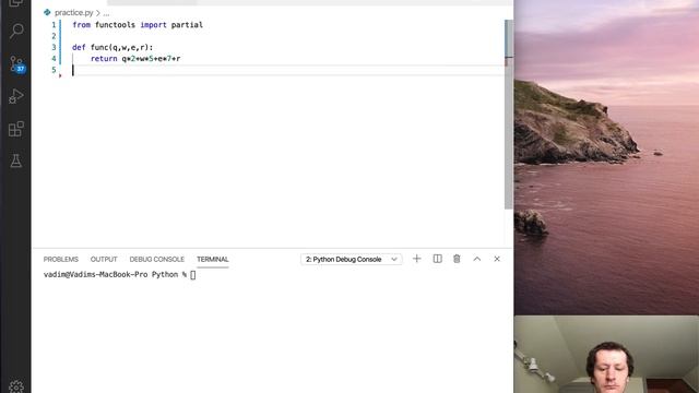 Python partials смотреть онлайн