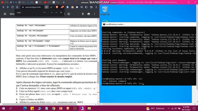 Partie3: Cluster Hadoop avec Docker +TP HDFS смотреть онлайн