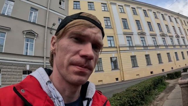 Поездка в Питер. Прогулка по улицам СПБ, фонтаны "шутёхи" Петергоф, портрет Горшка. Часть 1 смотреть онлайн