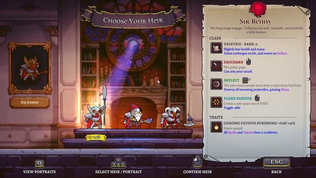 Комната босса в Rogue Legacy 2, прохождение 4 смотреть онлайн