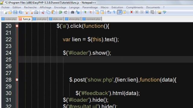 Tutoriel php jquery (Moteur de recherche dynamique 'google like' part4) | By NewDzign смотреть онлайн