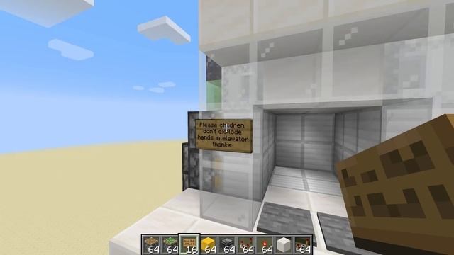 Realistic Piston Elevators with Honey Blocks смотреть онлайн