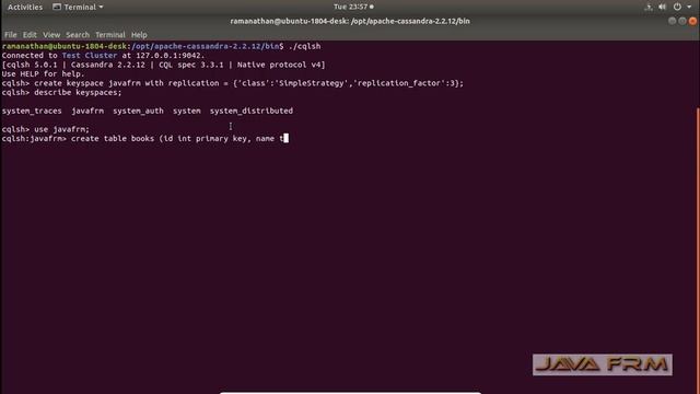 Apache Cassandra 2.2 Installation on Ubuntu 18.04 LTS Bionic Beaver смотреть онлайн