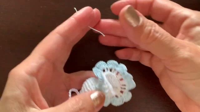 Маленький ангелочек связанный крючком - МК #4 смотреть онлайн