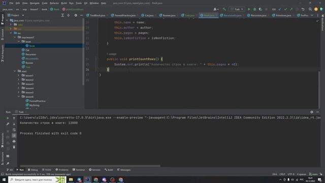 Java с нуля #50 - Практика ООП смотреть онлайн