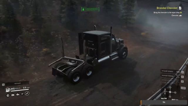 Snowrunner Прохождение. Модовая Карта Logsdale, часть #1 смотреть онлайн