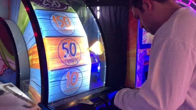 Big Bass Wheel (Arcade) Gameplay (Jungle Rapids, Wilmington, North Carolina) смотреть онлайн