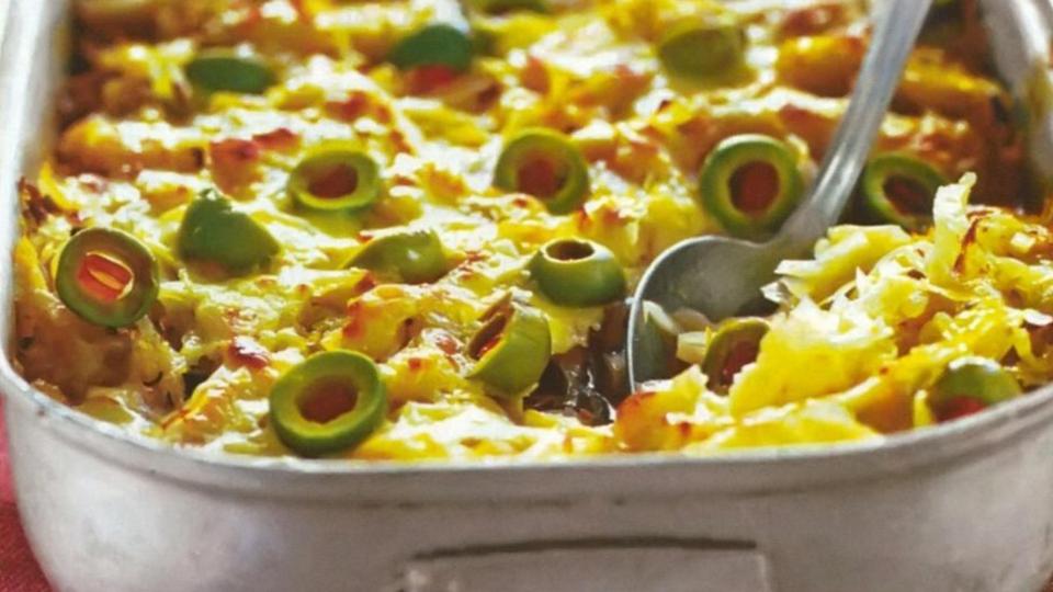 Зaпeканка из квашеной кanyсты с оливками. Идеальный рецепт для вегетарианцев смотреть онлайн