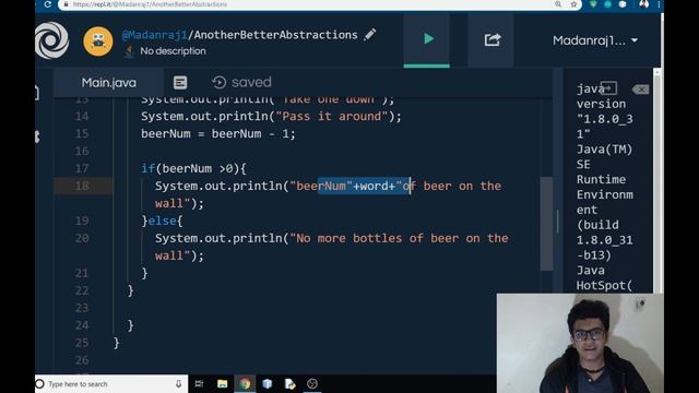BeerBottles Game | HeadFirst java смотреть онлайн