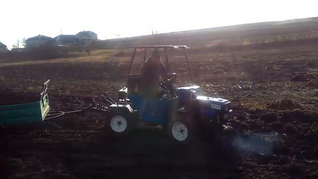 Міні т150 з мотоблока смотреть онлайн