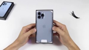 Купил себе iPhone 13 Pro Max на 256 ГБ - Распаковка