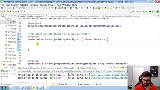 ? Spring Security - Configurando o Spring Security - Formação Java Web Full-Stack смотреть онлайн