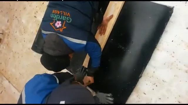 резка мягкой кровли шаблоном и вязальной проволокой BiVcomf 14 04 17 смотреть онлайн
