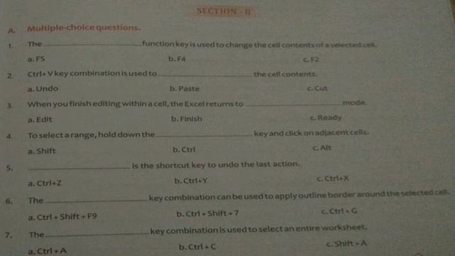 Class:-6 part-4 ch-ms excel 2016 (computer) book exercise by shelly смотреть онлайн