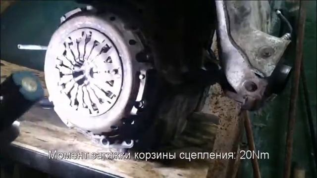 Установка сцепления Renault Megane 2 смотреть онлайн