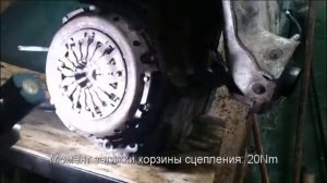 Установка сцепления Renault Megane 2
