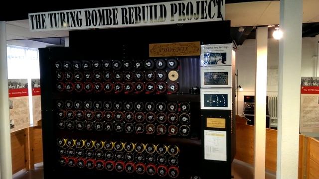 Turing's Bombe Decryption Machine In Action смотреть онлайн
