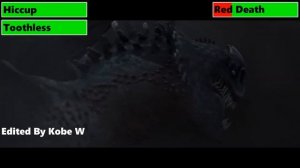 How to Train Your Dragon (2010) Final Battle with healthbars