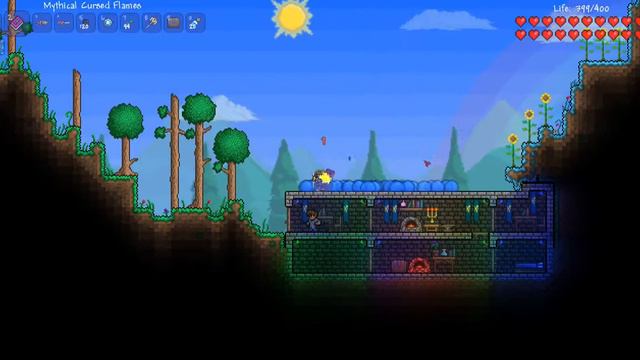 Terraria - Who cares? I love Cheat Menu xD смотреть онлайн