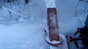 Snow thrower / blower KMZ-012 Снегоуборщик КМЗ-012.