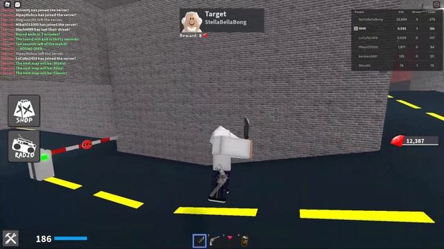 Reaching 10K Kills In K.A.T. (ROBLOX Knife Ability Test) смотреть онлайн