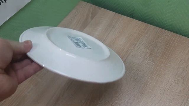 Тарелка «Punto Bianca» Борисовская Керамика фарфор D=24см арт 1038483