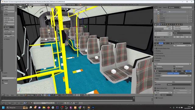 PART 3 Converting the Mercedes-Benz O345 into an Articulated Bus | Proton Bus Simulator смотреть онлайн